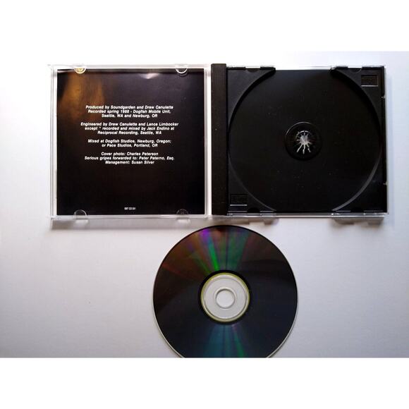 Soundgarden Flower CD Single Alternative Grunge Rock 3 Track Head Injury Toy Box - Picture 2 of 3